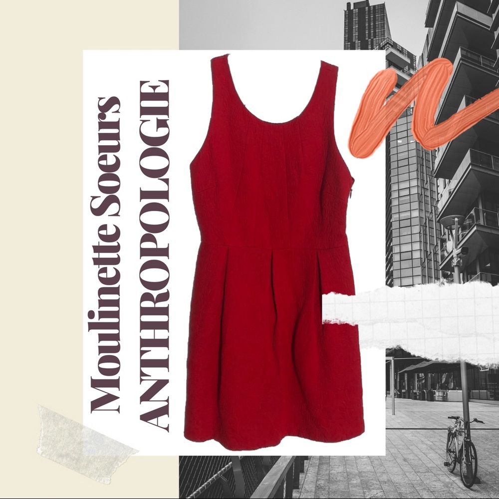 Moulinette Soeurs for Anthropologie A-Line Dress